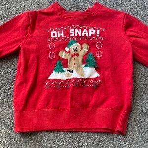 Ugly cute Christmas sweater size 18 months